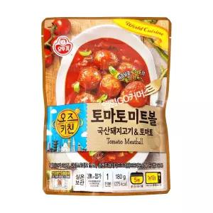 오뚜기 오즈키친 토마토 미트볼 180g 자취생 혼밥 간식 반찬 안주