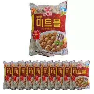 오뚜기 오쉐프 통통미트볼 1kg 1박스 10개
