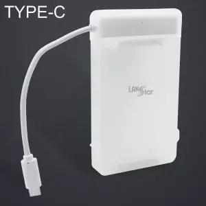 [골드스마일]USB 3.1 타입 C to 2.5형 SSD HDD SATA 투명 케이스