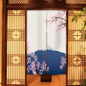 [콩심팥심]WL 레이지 일본 노렌 가림막커튼 주문제작(85cmx120cm) 공간분리커튼