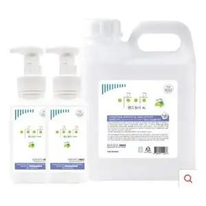 [골드스마일]이공 머스캣향 4L+500mlx2대용량 리필 거품형 물비누
