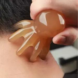 WL 문어 만능 두피 마사지 지압 괄사 마사지기