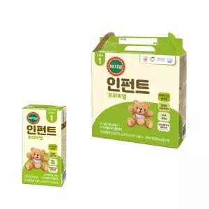 베지밀 인펀트 프리미엄 1단계 190ml 16개입 1개
