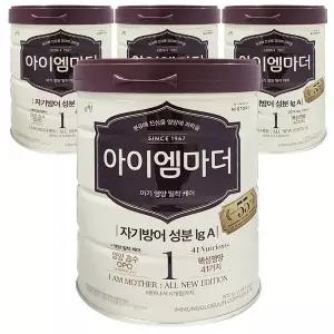 남양 아이엠마더 분유 1단계 800g 4개