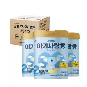 남양유업 아기사랑수 2단계 800g 3개 1박스