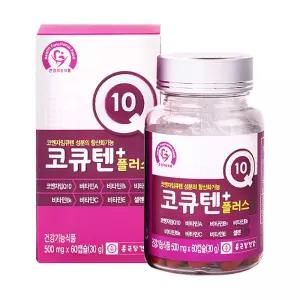 종근당건강 코큐텐 플러스 500mg x 60캡슐 코엔자임 2개월분 H