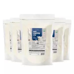 WPC 유청단백질 분말 500g 4+1팩 미국산100% HACCP 인증제품