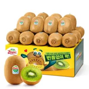 제스프리 그린키위 왕점보 3.1kg내외 (개별 155g내외 20개입)