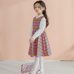 [아이러브제이]색동 리본 원피스 JUSOP03