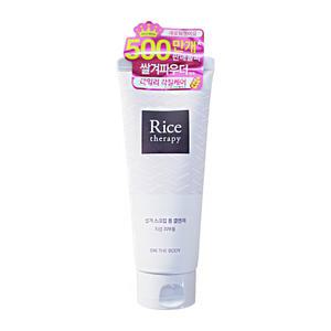 엘지 온더바디 라이스테라피 쌀겨 스크럽 폼 클랜저 150ml 1개 클렌징폼