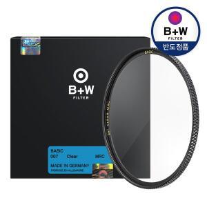 [슈나이더][본사공식] [B+W] 007 Clear 86mm MRC BASIC 카메라 렌즈 필터