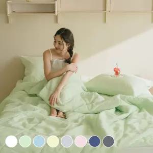 포휴즈 시어서커 리플 여름 차렵이불 패드세트 Q 7color