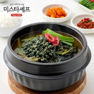 미스타셰프 아욱다슬기 해장국 500g 10팩