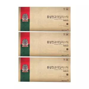 정관장 홍삼진고 데일리스틱 10g x30포x3박스