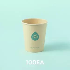 [아이엠그리너]180ml 대나무 종이컵 100개