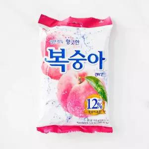 롯데웰푸드 복숭아 캔디 153g