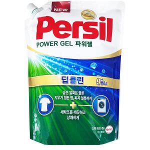 퍼실 딥클린 파워젤 겸용 리필 2.1L 1개
