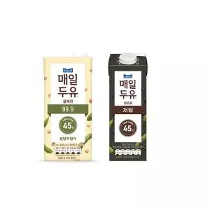 매일두유 99.9 950ml 3개+매일두유 검은콩 950ml 3개(총6팩)/고단백/단백질