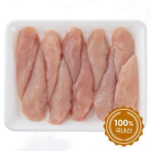 케이원푸드 국내산 냉장 닭안심 1kg