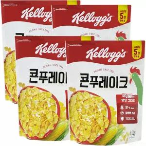 켈로그 콘푸레이크 1200g 4개
