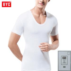 BYC강연사U넥100수반팔남런닝1매 BYI6039