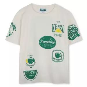 [겐조키즈](강남점)[KENZO KIDS 공식수입원] 3~12세  25SS_Z255AFT314_화이트