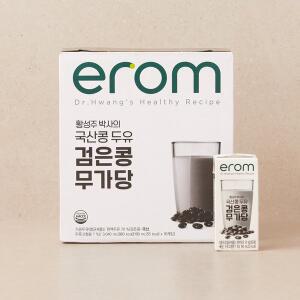 이롬 황성주박사 국산콩 두유 검은콩무가당 190ml*16입
