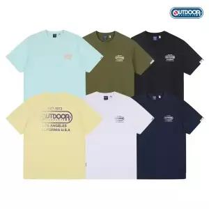 [아웃도어프로덕츠] 하프톤 로고 티셔츠 (4COLORS)