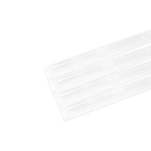 자바라 빨대 투명 개별포장 25cm 500개입/1봉