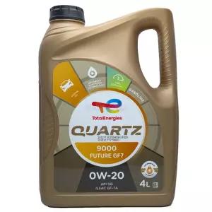 토탈쿼츠 9000 퓨처 GF7 0W20 4L 저점도 합성엔진오일