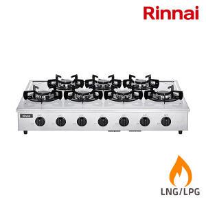 린나이 7구 업소용 가스레인지 고화력 RSB-907S
