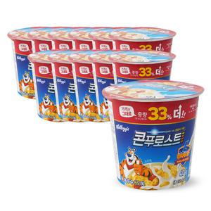 켈로그 컵 시리얼 콘푸로스트 40g x12개