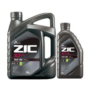 ZIC 지크 X7 LS 5W30 6L+1L 7리터 set
