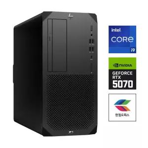 HP Z2 G9 4N3U8AV 워크스테이션 i9-14900K 램128GB SSD 4TB RTX5070 윈도우11 프로
