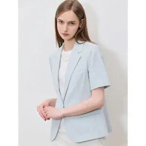 [쉬즈미스]고퀄러티 린넨 블렌디드 반팔 자켓 택가격 398000원 _P401599252