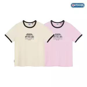 [아웃도어프로덕츠] 여성 성조기 하프 슬리브 티셔츠 (2COLORS)