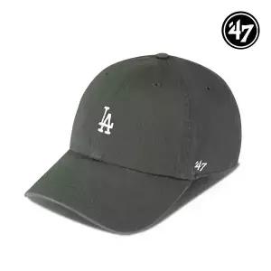 47브랜드 LA 다저스 스몰 로고 MLB 엠엘비 볼캡 야구 모자 모스 B-BSRNR12GWS-MSA