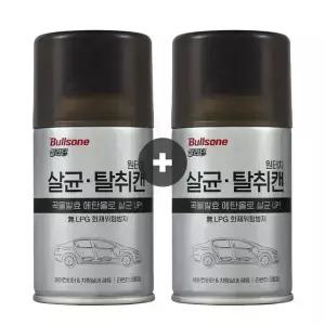[내일도착]불스원 살라딘 원터치 살균 차량용탈취제, 112g, 2개