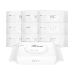 [생활공작소] 베이킹소다 물티슈 (청소용) 70매 x 10개