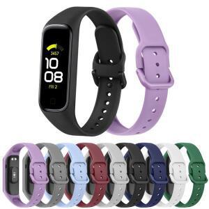 삼성 갤럭시 핏 2 밴드 시계줄 교체 스포츠 Smartwatch 시계 대한 실리콘 스트랩 Fit2