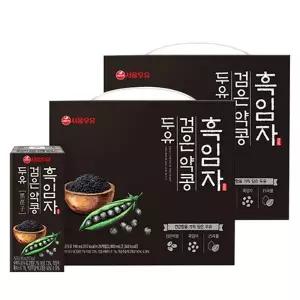 서울우유 흑임자 검은 약콩 두유 190mlx40개