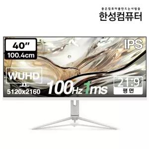 한성컴퓨터 TFG40U10WP WUHD IPS 100Hz USB Type-C 허브 화이트 모니터(무결점)