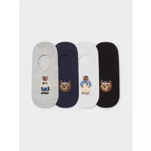 [후아유](김해점)[4PACK]Steve Fake Socks / WHAYG1113A