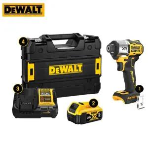 디월트 DCF845P1T 충전임팩드라이버 20V MAX 5.0Ah 베어툴+케이스+배터리1개+충전기 디월트 정품 배터리