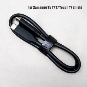 기존 50cm 유형 C 데이터 케이블 USB3.1 3.2 Gen2 10Gbps 코드 삼성 T5 T7 터치/쉴드 모바일 솔리드 스테이