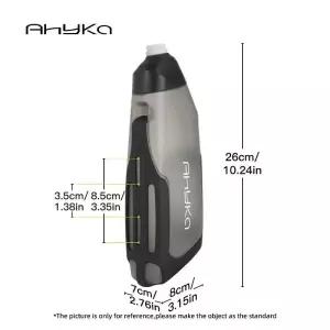 아히카 에어로 자전거 물통 전용 케이지 세트 로드 공기저항 감소 600ml