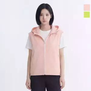웨스트우드 여성 스트레치 후드 베스트_WO2WCVT608