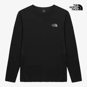 노스페이스 남성 페이스온 긴팔 티 BLACK NT7TS02A