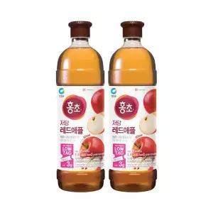 청정원 저당홍초 레드애플 1.5L, 2개