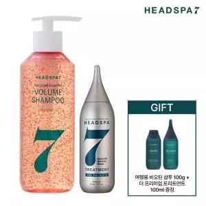 [헤드스파7]콜라겐 볼륨샴푸 500g+더프리미엄 210ml SET